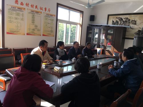 科学学所党总支赴团西村开展结对帮扶交流1 科学学所党总支赴团西村开展结对帮扶交流1
